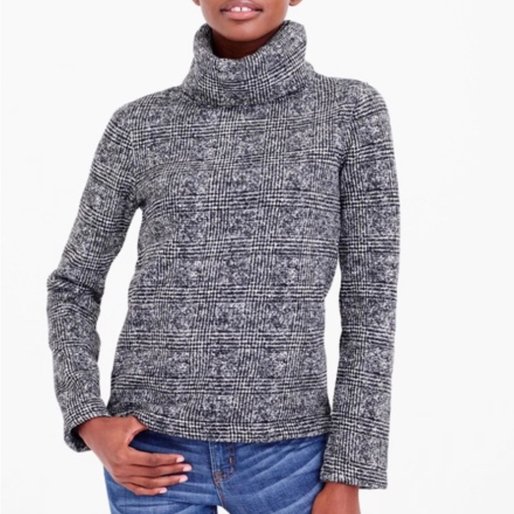 JCrew Factory plaid sweatshirt | XS